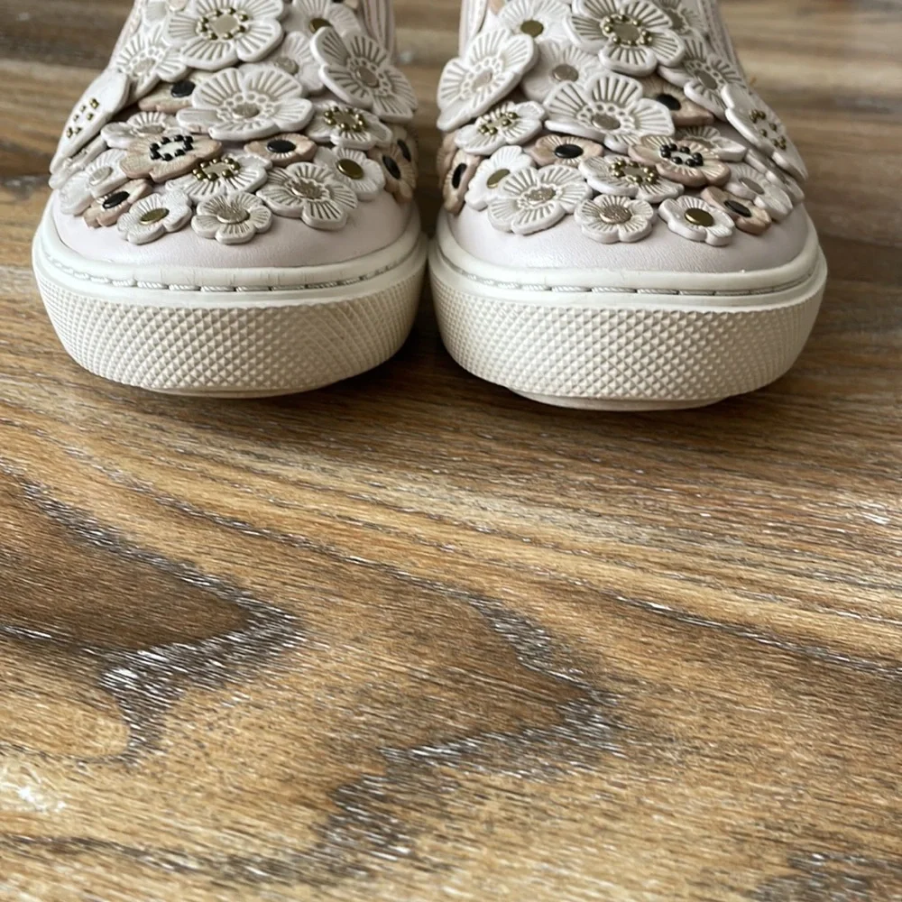 Coach Tea Rose Slip-on Sneakers - Picture 6 of 14